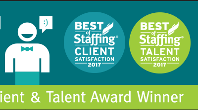 Helpmates Staffing Services Wins Two of Inavero’s 2017 Best of Staffing® Diamond Awards
